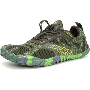 image:imageWHITIN Mens Minimalist Trail Running Shoes  Wide Toe Box  Optimal BarefootFeelW20 Green