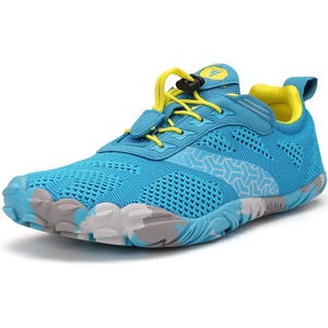 image:imageWHITIN Mens Minimalist Trail Running Shoes  Wide Toe Box  Optimal BarefootFeelW20 Light Blue