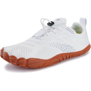 image:imageWHITIN Mens Minimalist Trail Running Shoes  Wide Toe Box  Optimal BarefootFeelW20 White Gum