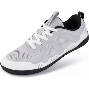 image:imageWHITIN Mens Wide Barefoot Shoes  Zero Drop amp Durable Tire TreadInspired SoleLight Grey