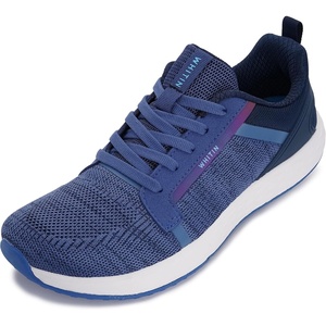 image:imageWHITIN Mens Wide Toe Box  Zero Drop Sole Road Running Shoes  Rubber OutsoleDark Blue