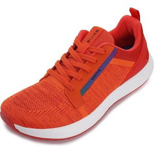 image:imageWHITIN Mens Wide Toe Box  Zero Drop Sole Road Running Shoes  Rubber OutsoleOrange