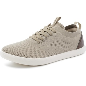 image:imageWHITIN Mens Wide Toe Box Casual Dress Sneakers  Knit Mesh Oxfords Shoes  Zero DropKhaki