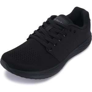 image:imageWHITIN Mens Wide Toe Box Walking Shoes  Zero Drop with NonSlip Rubber OutsoleBlack