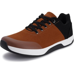 image:imageWHITIN Mens Zero Drop Shoes  Wide Toe Box with Contrasting Colors DesignBrown