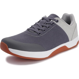 image:imageWHITIN Mens Zero Drop Shoes  Wide Toe Box with Contrasting Colors DesignDark Grey