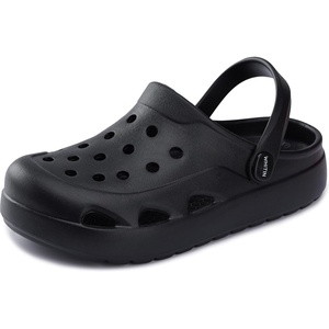 image:imageWHITIN Unisex Clogs with Arch Support Lightweight Garden Shoes for Women and MenBlack
