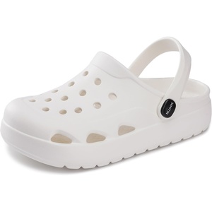 image:imageWHITIN Unisex Clogs with Arch Support Lightweight Garden Shoes for Women and MenWhite