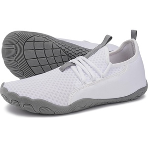 image:imageWHITIN Water Shoes for Men Women  QuickDry Aqua Sneakers  LaceUp for Beach Pool Water SportWhite