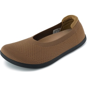 image:imageWHITIN Womens Barefoot Ballet Flats  Wide Toe Box  Zero Drop SoleBrown