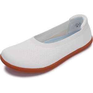 image:imageWHITIN Womens Barefoot Ballet Flats  Wide Toe Box  Zero Drop SoleWhite Gum