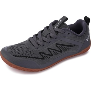 image:imageWHITIN Womens BeginnerFriendly Wide Toe Box Barefoot Shoes W702  Natural Foot Movement Zero Drop Design Room for Every Toe Better Balance amp Stability Gym amp Everyday WearW702grey Gum