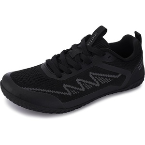 image:imageWHITIN Womens BeginnerFriendly Wide Toe Box Barefoot Shoes W702  Natural Foot Movement Zero Drop Design Room for Every Toe Better Balance amp Stability Gym amp Everyday WearW702black