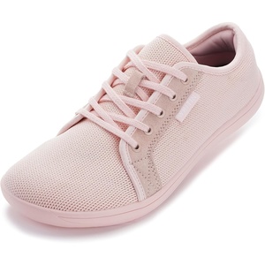 image:imageWHITIN Womens Minimalist Barefoot Shoes  Zero Drop Sole  Wide Width Fashion SneakerW81  All Pink