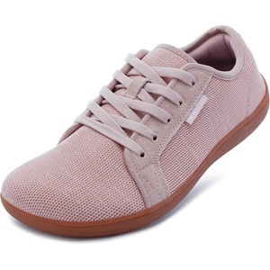 image:imageWHITIN Womens Minimalist Barefoot Shoes  Zero Drop Sole  Wide Width Fashion SneakerW81  Pink Multi