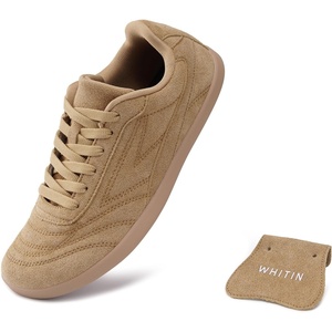 image:imageWHITIN Womens Removable Tongue Barefoot Fashion Sneakers W96  Wide Toe Box to Reduce Toe Compression Zero Drop for Balanced Alignment Ideal for Wide Feet Bunions amp Daily WalkingMulticolor