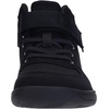 image:imageWHITIN High Top BoysGirls Wide Barefoot Shoes  Zero Drop  Minimalist Sneaker for LittleBig KidsAll Black