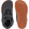 image:imageWHITIN High Top BoysGirls Wide Barefoot Shoes  Zero Drop  Minimalist Sneaker for LittleBig KidsGrey Gum
