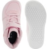 image:imageWHITIN High Top BoysGirls Wide Barefoot Shoes  Zero Drop  Minimalist Sneaker for LittleBig KidsPink