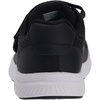 image:imageWHITIN Kids Wide Toe Box Running Tennis Shoes  Zero Drop Sole Sport Sneakers for BoysGirlsBlack White