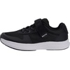 image:imageWHITIN Kids Wide Toe Box Running Tennis Shoes  Zero Drop Sole Sport Sneakers for BoysGirlsBlack White