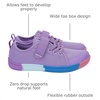 image:imageWHITIN LittleBig Kid Barefoot Shoes  BoysGirls Laceup Minimalist Sneakers  Wide Toe Box  Natural Flexible FitW8k6  Purple Multi