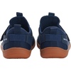 image:imageWHITIN LittleBig Kid Wide Width Barefoot Shoes  BoysGirls Minimalist Elastic Opening Sneakers  Flexible Zero Drop SoleW8k3  Navy Blue