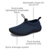 image:imageWHITIN LittleBig Kids Amphibious Water Shoes  Flexible Thick Sole for BoysGirlsNavy Blue