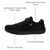 image:imageWHITIN LittleBig Kids Minimalist Barefoot Shoes  Zero Drop  Wide Sneaker for BoysGirlsW8k7  Black