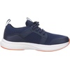image:imageWHITIN LittleBig Kids Wide Toe Box Tennis Shoes  Zero Drop  Slip On Sneaker for BoysGirlsDark Blue