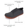 image:imageWHITIN Mens Slipon Minimalist Barefoot Shoes  Zero Drop Sole  Wide Toe Box