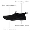 image:imageWHITIN Portable Water Shoes for Men and Women  Lightweight for MultiActivity UseAll Black