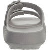 image:imageWHITIN Slides for Women Men Double Buckle Adjustable Thick Sole Pillow Slippers Bathroom SandalsGrey