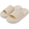 image:imageWHITIN Slippers for Women Non Slip  Cushioned Thick Sole Slides  Quick Drying Bathroom SandalsBeige
