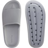 image:imageWHITIN Slippers for Women Non Slip  Cushioned Thick Sole Slides  Quick Drying Bathroom SandalsGrey