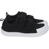 image:imageWHITIN ToddlerBoysGirls Barefoot Shoes  Kids Wide Width Minimalist Sneakers  Classic Canvas  Supports Natural Foot GrowthW8k8  Black White