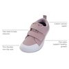 image:imageWHITIN ToddlerBoysGirls Barefoot Shoes  Kids Wide Width Minimalist Sneakers  Classic Canvas  Supports Natural Foot GrowthW8k8  Pink