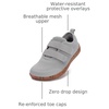 image:imageWHITIN ToddlerLittle Kid Wide Barefoot Shoes  Minimalist Sneakers for BoysGirls  ZeroDrop Healthy Sole  Natural to GrowW8k2  Light Grey