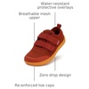 image:imageWHITIN ToddlerLittle Kid Wide Barefoot Shoes  Minimalist Sneakers for BoysGirls  ZeroDrop Healthy Sole  Natural to GrowW8k2  Orange Red