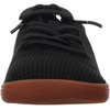 image:imageWHITIN ToddlerLittle Kid Wide Barefoot Shoes  Slip on Zero Drop Minimalist Sneakers for Boys Girls  Adjustable NoTie Lacing DesignW8k12  Black Gum