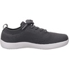 image:imageWHITIN ToddlerLittle Kid Wide Barefoot Shoes  Slip on Zero Drop Minimalist Sneakers for Boys Girls  Adjustable NoTie Lacing DesignW8k12  Dark Grey