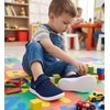image:imageWHITIN ToddlerLittle Kids Wide Toe Box Barefoot Shoes  Minimalist Sneakers for Boys Girls  Zero Drop SoleW8k9  Blue White