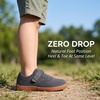image:imageWHITIN ToddlerLittle Kids Wide Toe Box Barefoot Shoes  Minimalist Sneakers for Boys Girls  Zero Drop SoleW8k9  Grey Gum