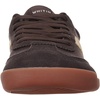 image:imageWHITIN Wide Barefoot Sneakers for Women  Brogue Toe Cap Style  SuedeKnit HybridBrown Gum