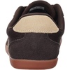 image:imageWHITIN Wide Barefoot Sneakers for Women  Brogue Toe Cap Style  SuedeKnit HybridBrown Gum