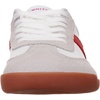 image:imageWHITIN Wide Barefoot Sneakers for Women  Brogue Toe Cap Style  SuedeKnit HybridGrey Gum