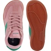 image:imageWHITIN Wide Barefoot Sneakers for Women  Brogue Toe Cap Style  SuedeKnit HybridPink Gum