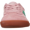 image:imageWHITIN Wide Barefoot Sneakers for Women  Brogue Toe Cap Style  SuedeKnit HybridPink Gum
