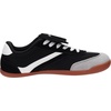 image:imageWHITIN Wide Toe Box Barefoot Shoes for Women  Fashion Tennis Sneakers  Trendy FoldOver TongueBlack