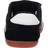 image:imageWHITIN Wide Toe Box Barefoot Shoes for Women  Fashion Tennis Sneakers  Trendy FoldOver TongueBlack